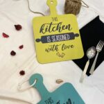 Kitchen Hanging Yellow Wall Plaque