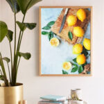 Digital Watercolour Artwork - Lemons