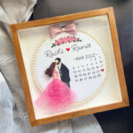 Forehead Kiss Wedding Calender