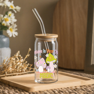 Glass Tumbler (Believe In Magic)