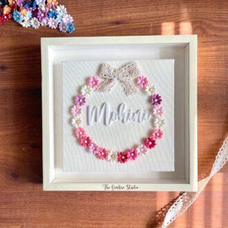 Name Pastel Shadow Box