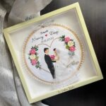 Heart Couple Embroidery -2