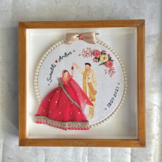 Dancing Couple Embroidery