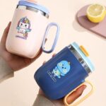 Steel Tumbler Blue Dino