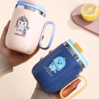 Steel Tumbler Blue Dino