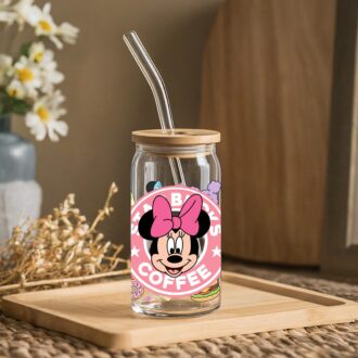Glass Tumbler (Minnie Mouse)