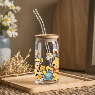 Glass Tumbler (Winnie the pooh)