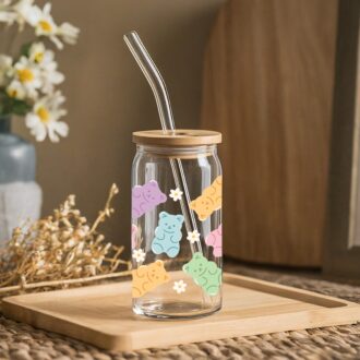 Glass Tumbler (Gummy Bears)
