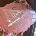 3D Flowers name plate 2