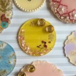 Yellow Rose Pooja Thali