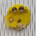 Yellow Bloom Pooja Thali
