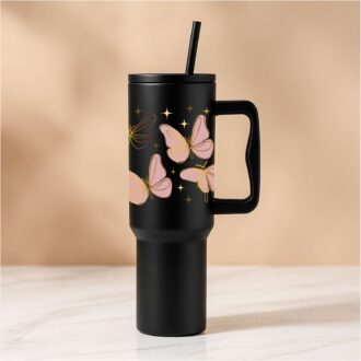 Insulated Tumbler (Butterflies)