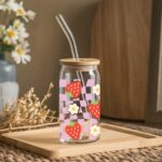 Glass Tumbler (Happy Berry)