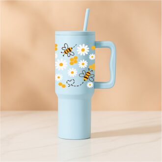 Insulated Tumbler (Bee Daisy)