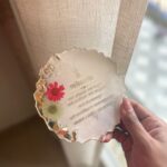 Ivory Florals Mantra Frame