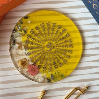 Yellow Sunshine Mantra Frame