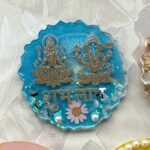 Blue Sparkles Mantra Frame