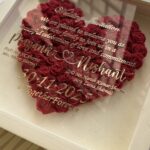 Wedding invite Rose Frame