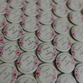 Couple floral Fridge Magnet