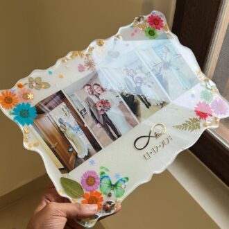 Moments in Bloom Resin Frame