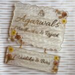 Two Layer Resin Name Plate