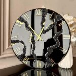 Midnight Noir Wall Clock