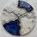 Nordic Blue Wall Clock