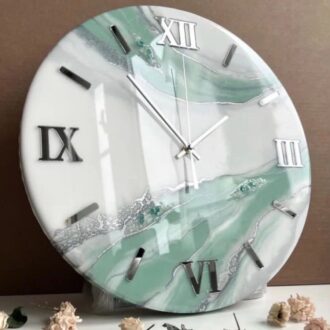 Mint Whisper Wall Clock