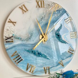 Sapphire Sky Wall Clock